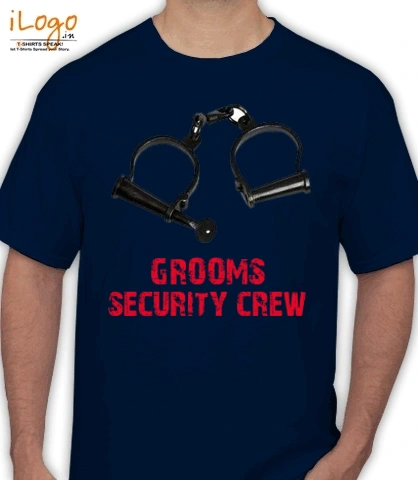 GROOM-security-crew - Men's T-Shirt