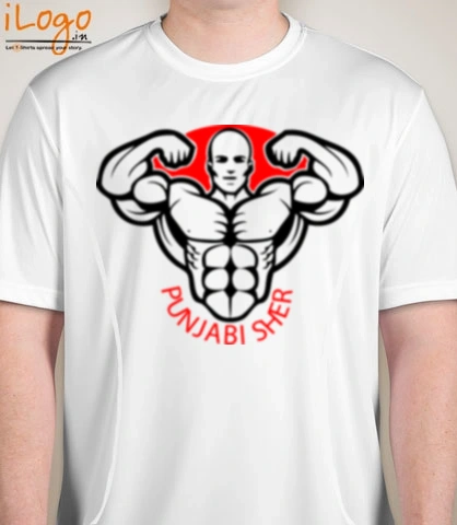 punjabi-sher - Blakto Sports T-Shirt