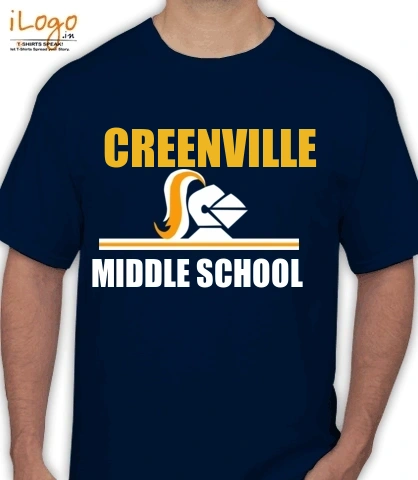 CREENVILLE-MIDDLE-SCHOOL - Men's T-Shirt