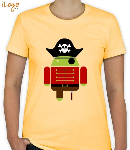 Android-Pirate - T-Shirt [F]