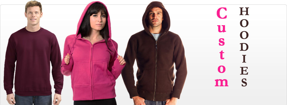 custom hoodies and sweatshirts