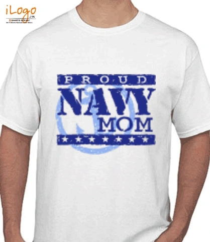 proud-navy-mom - T-Shirt