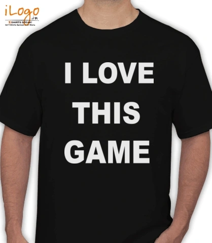 i-love-this-game - T-Shirt