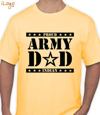 indian-army-dad - T-Shirt