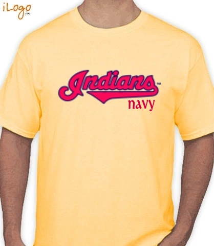 Indians-navy - T-Shirt