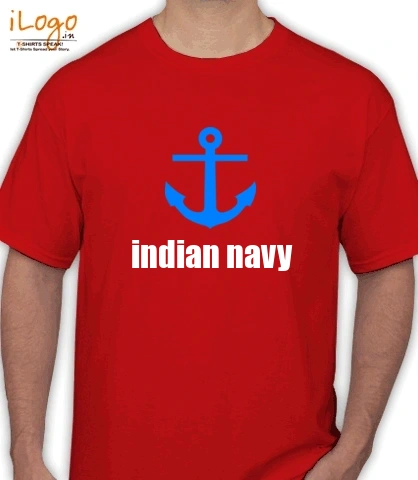 indian-navy-anchor - T-Shirt