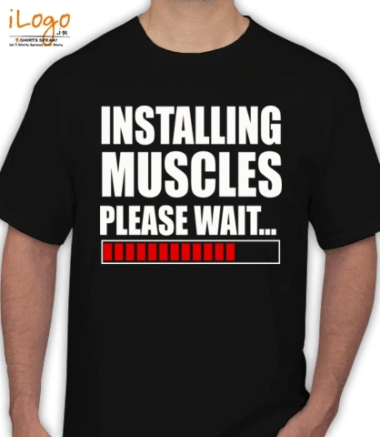 Installing-muscles - T-Shirt