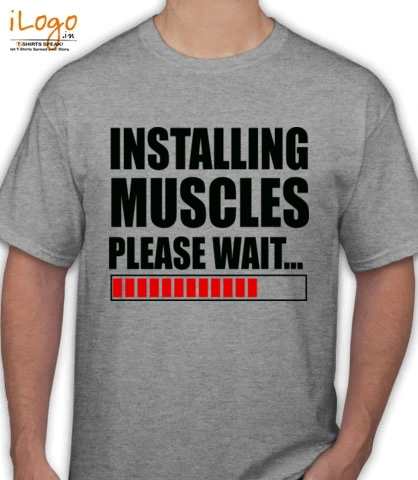 Installing-muscles- - T-Shirt