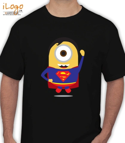 LUVBCn-minion-superman - T-Shirt