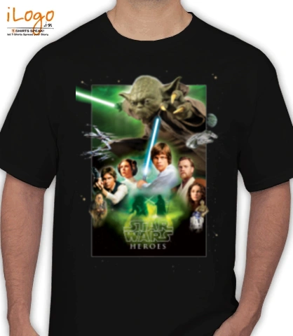 starwars-heroes - T-Shirt