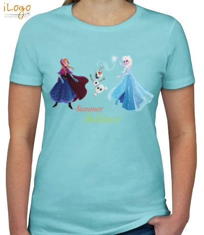 olaf-elsa-summer-solstice - Kids T-Shirt for girls