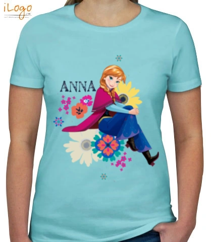 anna-on-flowers - Kids T-Shirt for girls