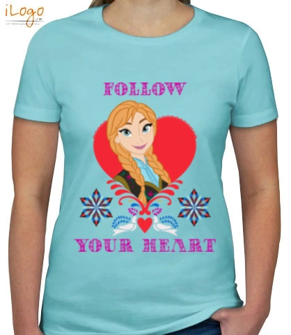 follow-your-heart - Kids T-Shirt for girls