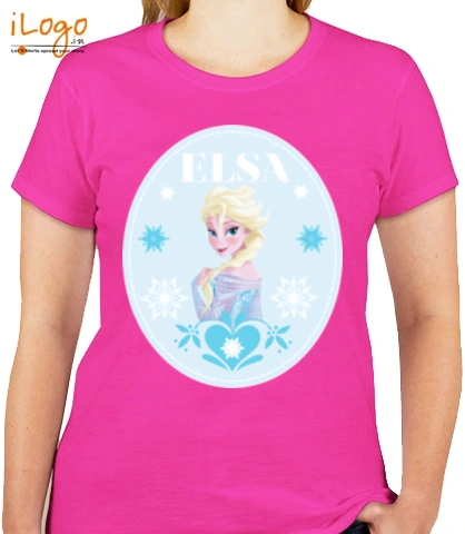 elsa-circle - Kids T-Shirt for girls