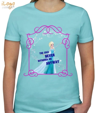 the-cold-never-bothered - Kids T-Shirt for girls