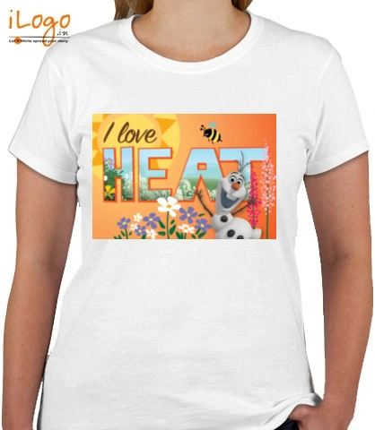 i-love-heat - Kids T-Shirt for girls