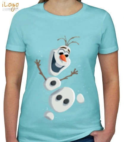 olaf-in-pieces - Kids T-Shirt for girls