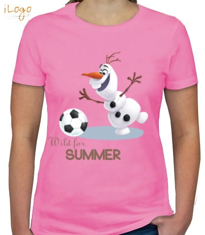 wild-for-summer-olaf - Kids T-Shirt for girls