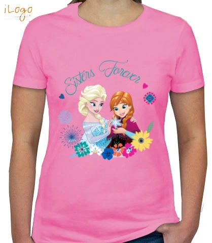 elsa-forever-sister - Kids T-Shirt for girls