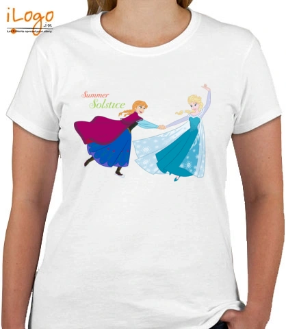 summer-solstice-anna-%-elsa - Kids T-Shirt for girls