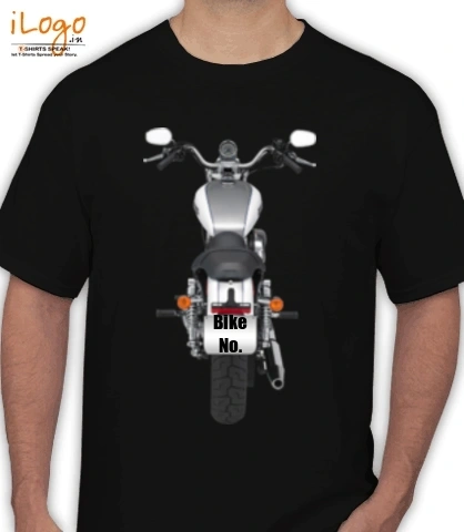 Grey-bike-number-Personalised - T-Shirt