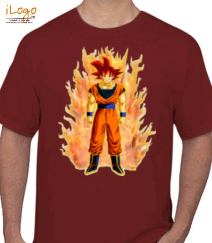 goku-fire - T-Shirt