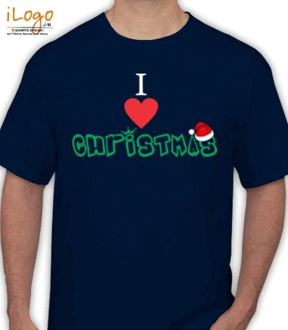 i-love-christmas - T-Shirt