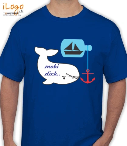 moby-dick-happy - T-Shirt