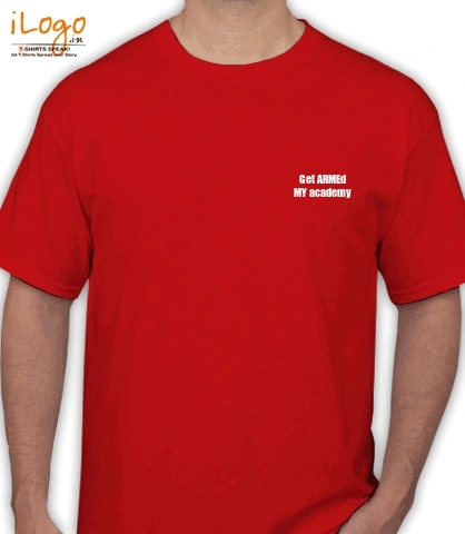Get-ARMEd-Red - Men's T-Shirt