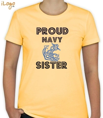 Proud-Navy-Sister - T-Shirt [F]