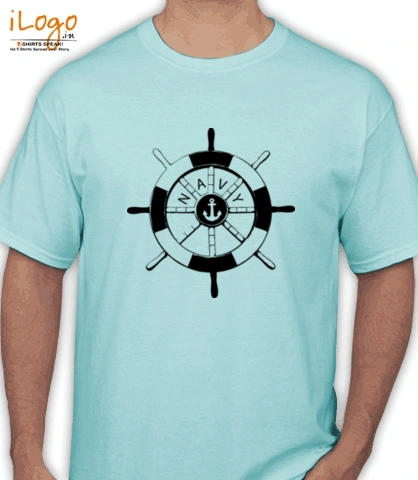 Navy-anchor - T-Shirt