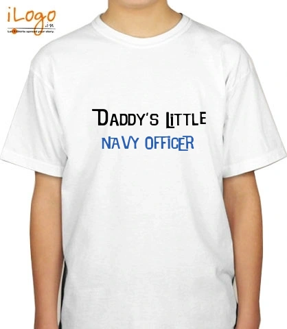 DaddYs-little-navy-officer - Boys T-Shirt