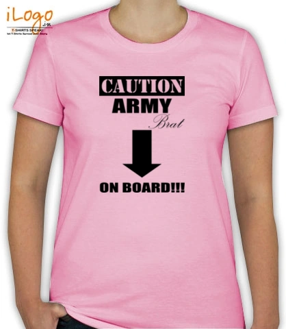 caution-army-brat - T-Shirt [F]