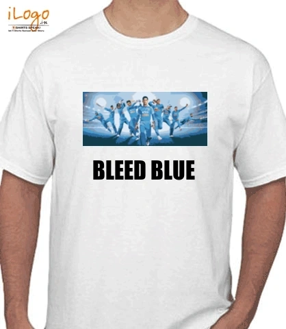 Bleed-blue - T-Shirt