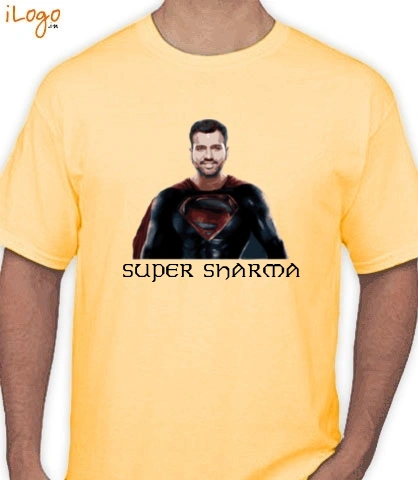 Super-sharma-yellow - T-Shirt