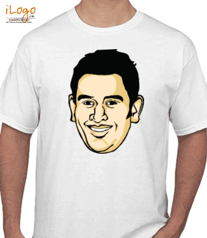 Dhoni-face - T-Shirt