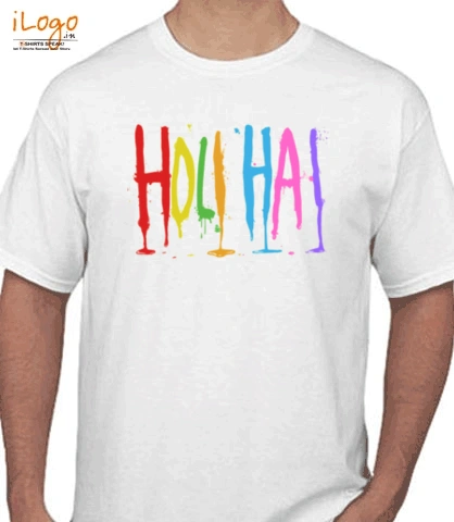 holi-hai - T-Shirt