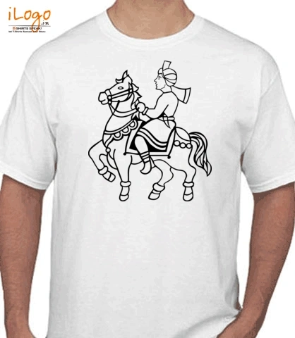 groom-horse - T-Shirt