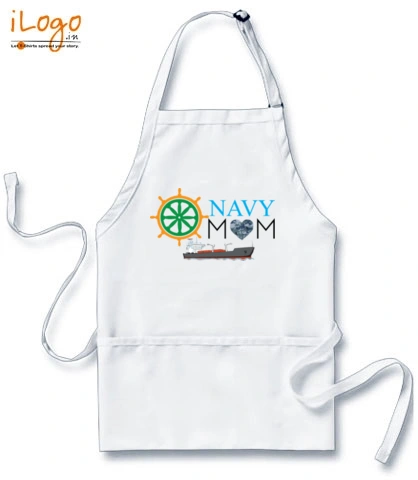 navy-mom - Custom Apron