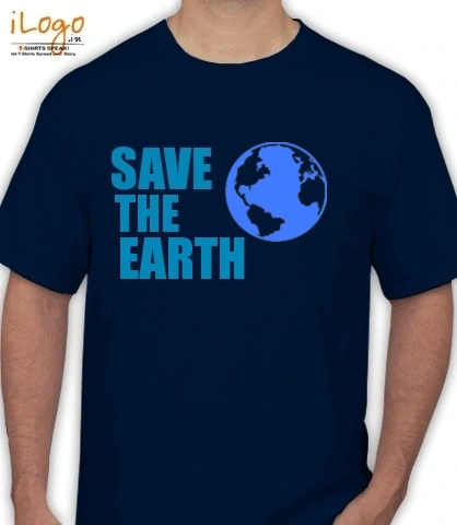 save-the-earth- - Men's T-Shirt