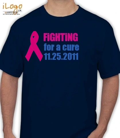 fighting-for-a-cure - Men's T-Shirt
