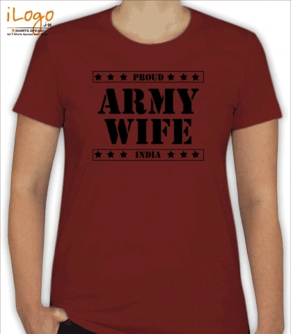 PROUD-ARMY-WIFE - Women T-Shirt [F]