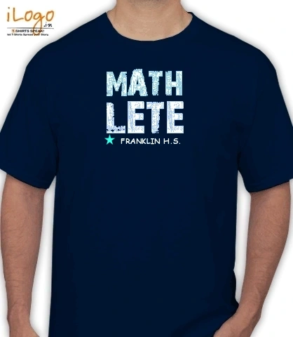 Mathlete-Franklin-High - Men's T-Shirt