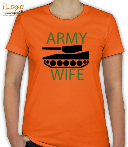 ARMY-WIFE-GREEN - T-Shirt [F]