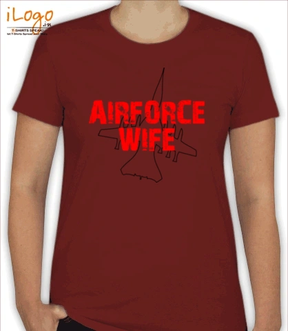 AIRFORCE-WIFW-IN-RED - Women T-Shirt [F]