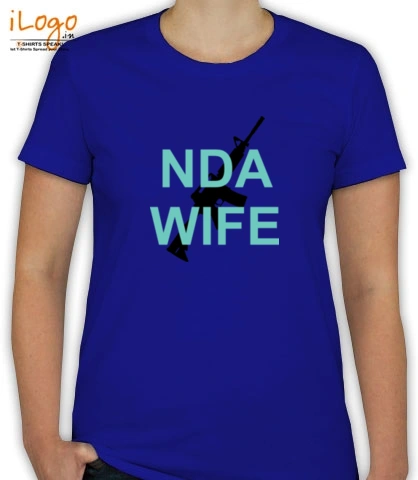 NDA-WIFE-GUN-IN-BACK - T-Shirt [F]