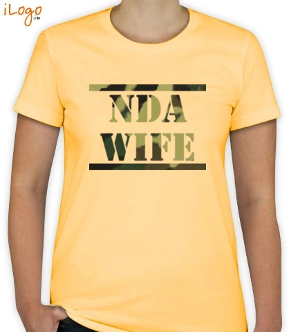 NDA-WIFE-WITH-TEXTURE - T-Shirt [F]
