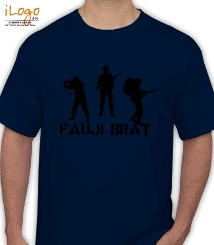 FAUJI-BRAT-SOLIER - Men's T-Shirt