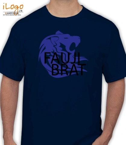 BLUE-LION-FAUJI-BRAT - Men's T-Shirt