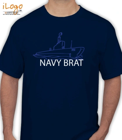 NAVY-BRAT-BLUE-BOAT - Men's T-Shirt